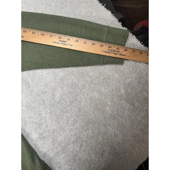 Stone Rose Garmet Washed Hoodie Green‎ Men's M Reflective Very Soft ** Aglet* - Picture 10 of 12